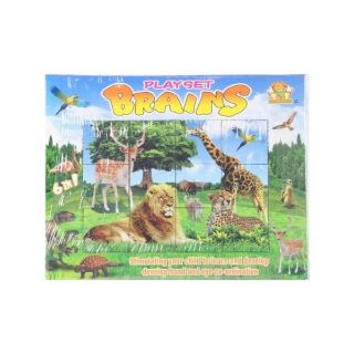 Obrázek z Kostky plast zvířata/dino 12ks 